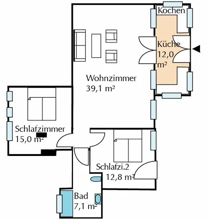 Flora Apartment *